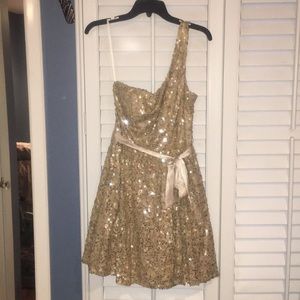 Gold Sparkle Dress